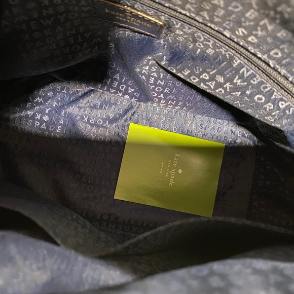 Kate Spade Blue Purse - Picture 2 of 4